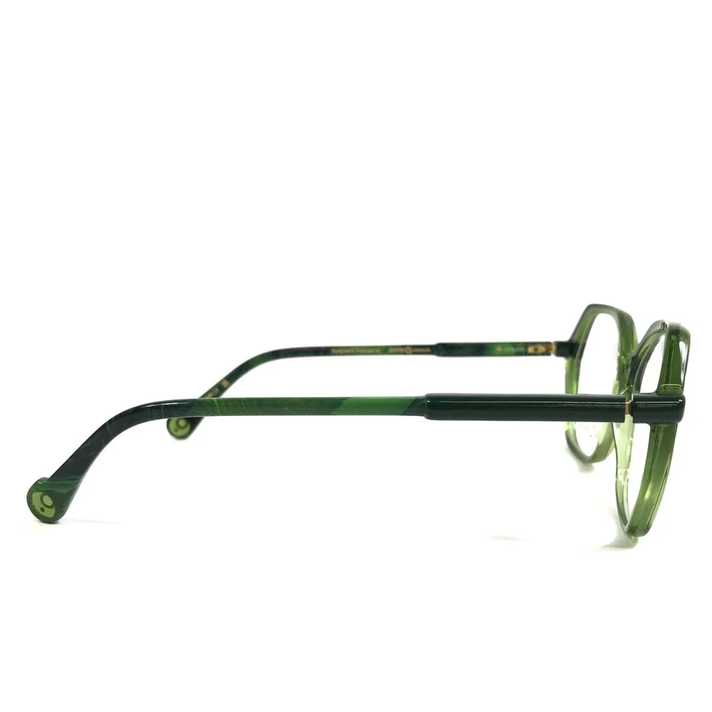 Etnia Barcelona Eyeglasses Frames CIANE GR Green Clear Geometric 53-15-138